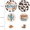 My First Rodeo - Little Cowboy 1st Birthday Party Giant Circle Confetti - Party Decorations - Large Confetti 27 Count - 2 of 4