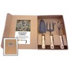 DeWit 3-Piece Garden Tool Gift Set – Cultivator, Trowel & Fork, Tempered Boron Steel, Ash Hardwood Handles - 3 of 4