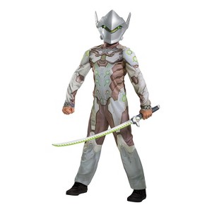 Disguise Boys' Overwatch Genji Jumpsuit Costume - 1 of 2