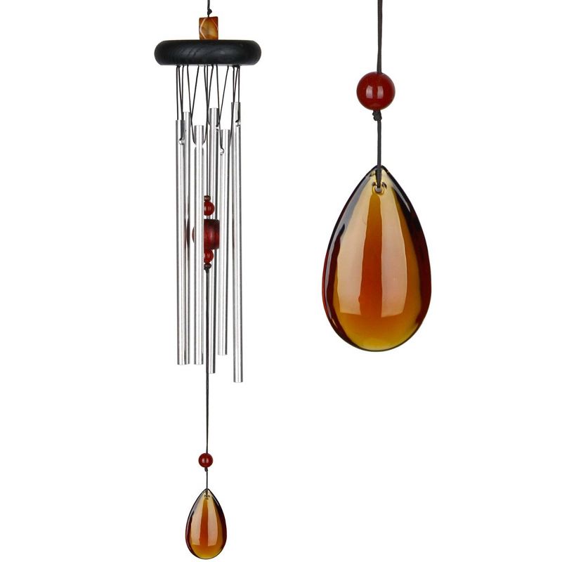 Woodstock Wind Chimes Signature Collection, Woodstock Chakra Chime, 17'' Wind Chime for Outdoor Garden Décor, 3 of 7