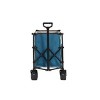 Foldable Steel Wagon Carts With All-Terrain Wheels And Drink Holders,Outdoor Utility Wagon For Camping Shopping Sports Fishing -The Pop Home - 3 of 4