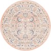 Unique Loom Whitney Bordeaux Floral and Botanical Indoor Woven Area Rug - 2 of 4