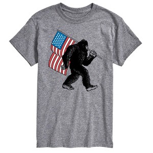 Men's - Instant Message - Sasquatch USA Short Sleeve Graphic T-Shirt - 1 of 4