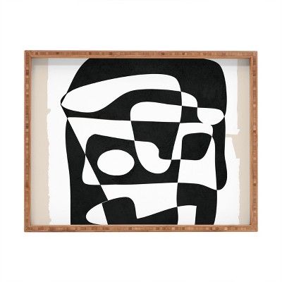 Nadja Shape Form I Rectangular Tray - Deny Designs