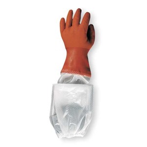 Showa  Chemical Resistant Glove,PVC,25" L,L,PR 640L-09 - 1 of 1