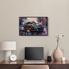 Art Remedy Porsche's Vibrant Lux Car Paintings Framed - 2 of 4