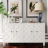 NicBex Modern 59.84 Inch Sideboard Buffet Cabinet with 4 Doors for Kitchen,Living Room,White - 2 of 4