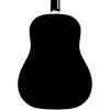 Guild DS-240E Memoir Series Dreadnought Acoustic-Electric Guitar Black - 2 of 4