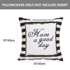 PiccoCasa Home Sofa Stamping Soft Square Throw Pillow Covers - 4 of 4