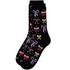Memoi Women's Bows Rayon from Bamboo Crew Socks - 3 of 4