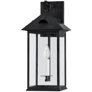 Troy Lighting Corning 1 - Light Wall Light in  Forged Iron Clear Shade - 1 of 1
