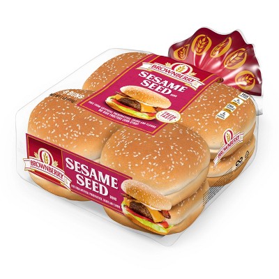 Brownberry Sesame Seed Buns - 16oz