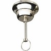 Mark & Day Warrensburg 16"H x 14"W x 14"D Global Metallic - Silver Ceiling Lights - 2 of 3