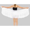 LA LEELA Women's Cover ups Pareo Sarong Wrap One Size Snow White - 3 of 4