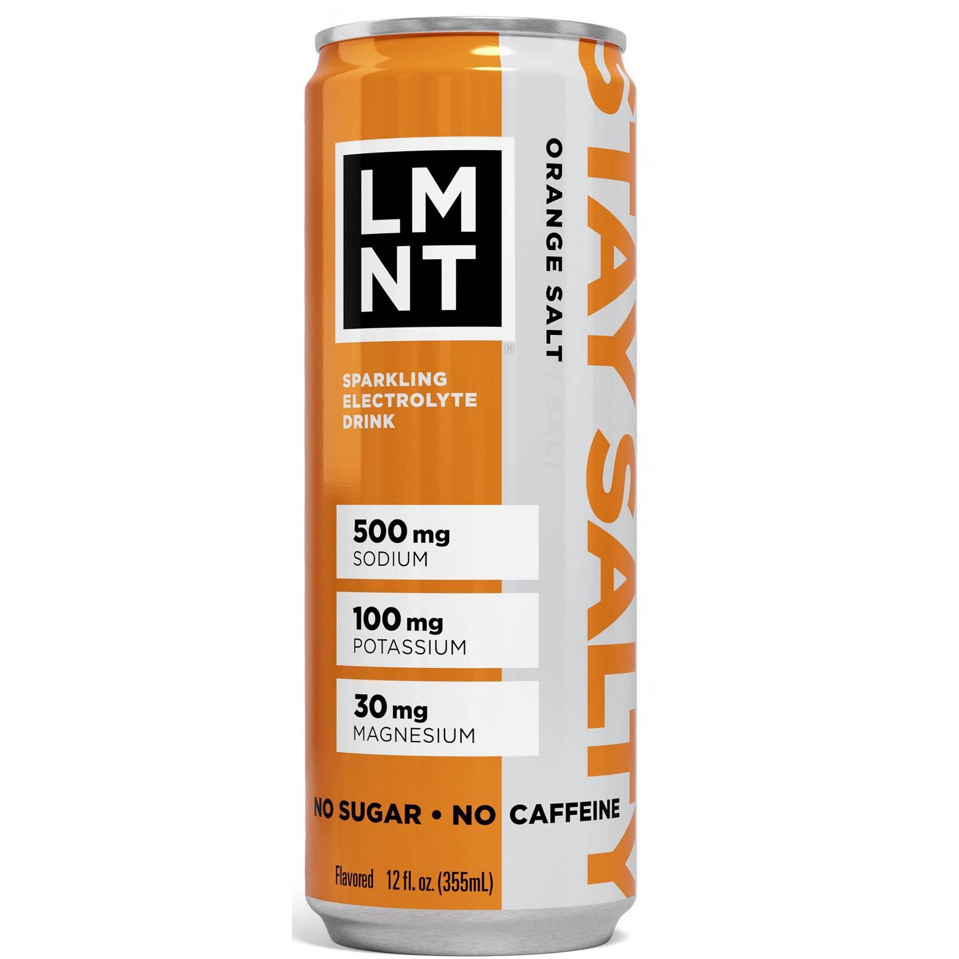 LMNT Zero-Sugar Electrolytes Sparkling Orange Single - 12 oz