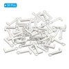 Unique Bargains Metal Bulk Elegant DIY Crafts Jewelry Making Initial Pendant 50 Pcs - 3 of 4