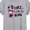Women's - Disney - Take Chances Make Mistakes Oversized Graphic T-Shirt - 2 of 4