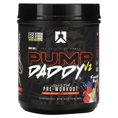 RYSE Pump Daddy V2, Non-Stim Pre-Workout, Freedom Rocks, 1.5 lb (668 g)