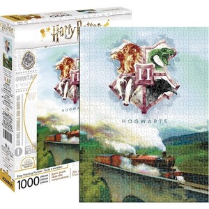 Aquarius Puzzles Harry Potter Hogwarts Express 1000 Piece Jigsaw Puzzle - 1 of 4