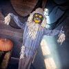 Morris Costumes 5.5 ft Standing Animated Evil Pumpkin Scarecrow Decoration - Blue - 3 of 3