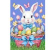 Briarwood Lane House Flag 40x28 For Outdoor Easter Bunny Basket For Easter House Flag - 3 of 4