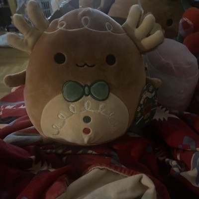 Squishmallows Toys | den Gingerbread Axolotl Christmas 2023 Original Squishmallow by Kelly Toy | Color: Brown/Green | Size: 8 inch | Carmelitajaymes's