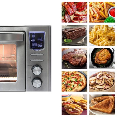 Kenmore Stainless Steel 6-Slice Digital Air Fryer Toaster Oven
