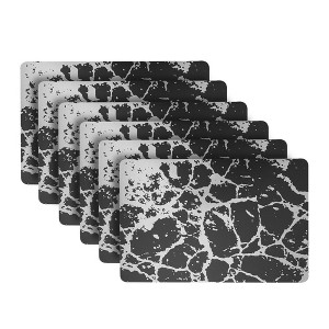 Dainty Home Marble Cork 12" x 18" Placemats Set Of 6 - 1 of 3