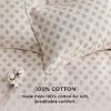 Cotton Duvet Cover Boho Textured Embroidery Jacquard Duvet Cover Set Soft and Breathable Bedding Set for All Seasons - 2 of 4
