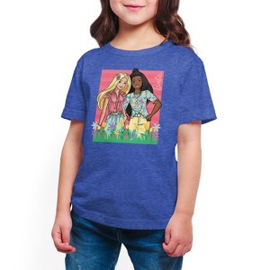 Boys' - Barbie - Spring Easter Barbie And Friend Short Sleeve Graphic T-Shirt - 1 of 4