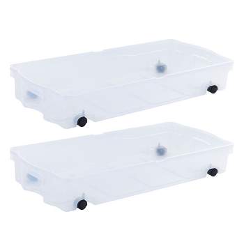 Sterilite 14988004 56 qt Wheeled Latching Box with Hinging Lid, 1 - Smith's  Food and Drug