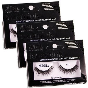 Ardell Professional Faux Mink Designer Lash Collection- 817 - (Pack of 3) - 1 of 3