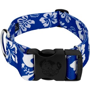 Country Brook Petz 1 1/2 Inch Deluxe Dog Collar - Summer Breeze Collection - 1 of 4