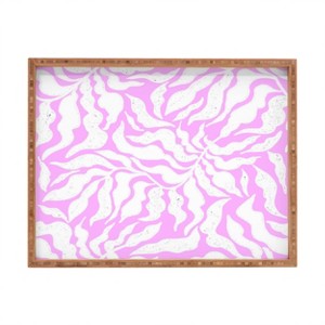 RosebudStudio Feeling Happy Rectangular Tray - Deny Designs - 1 of 2