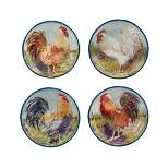Set of 4 Rooster Meadow Soup Bowls - Certified International