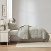 Nestl Modern Comforter Set, 3 Piece Botanical Bedding Set, Reversible Comforter Bed Set - 2 of 4