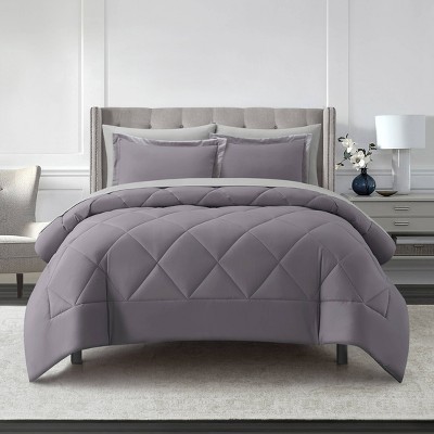 Nanshing 5pc Twin Anneli Comforter Bedding Set Purple