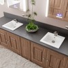 ALFI AB9056-BN Brushed Nickel Pop Up Drain for Bathroom Sink with Overflow - 3 of 4