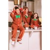 Tipsy Elves Kids Gingerbread Man Jumpsuit - Cozy One-Piece Christmas Gingerbread Pajamas for Kids - 3 of 3