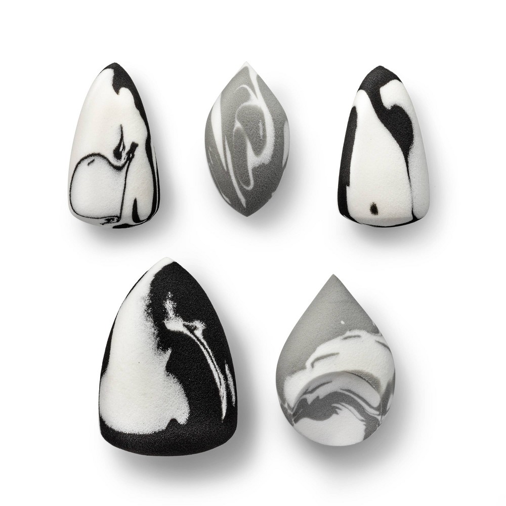 Sonia Kashuk™ Multisize Latex-Free Makeup Blender Sponge - Marble - 5pk