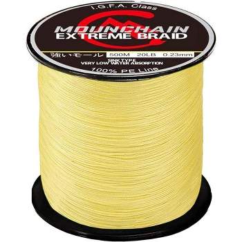 Braided Fishing Line, 4 Strands Abrasion Resistant Braided Lines