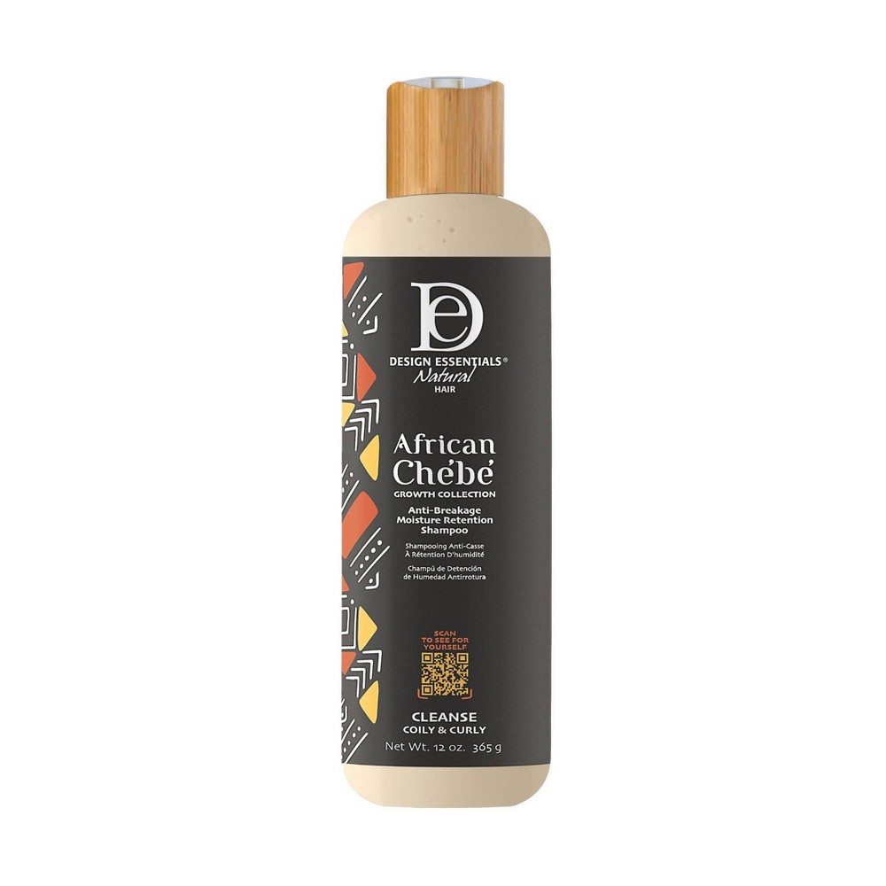 Photos - Hair Product Design Essentials Chebe Anti-Breakage Moisture Retention Shampoo - 12 fl oz