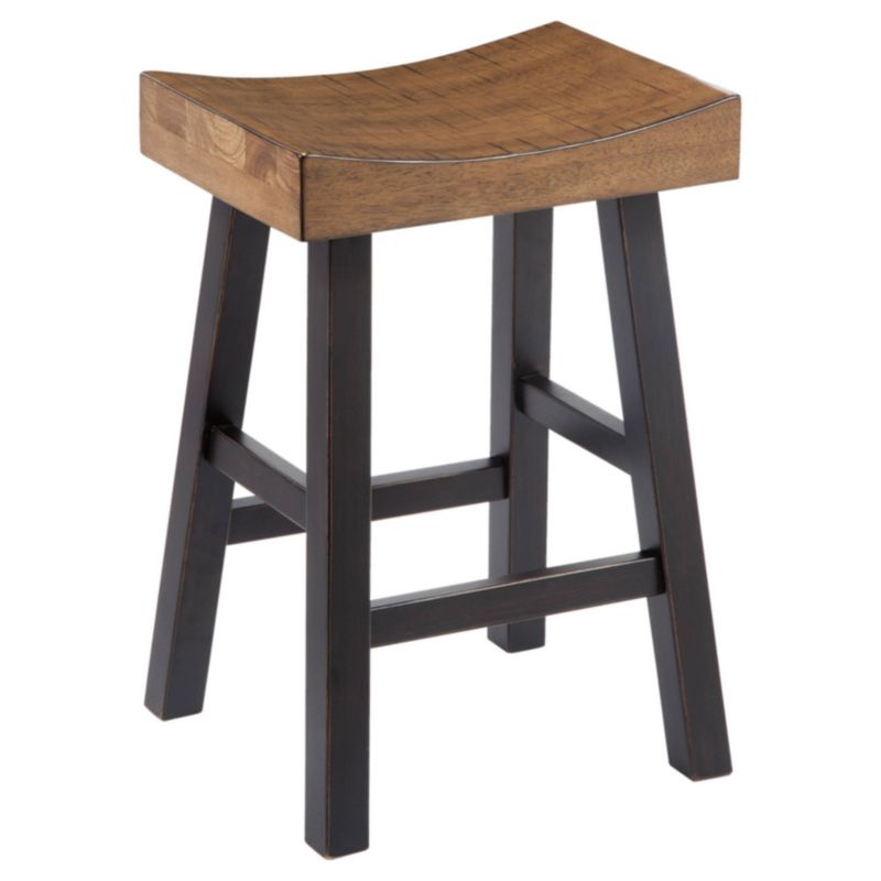 Set of 2 25&#34; Glosco Counter Height Barstools Grizzly Bear - Signature Design by Ashley, 1 of 12