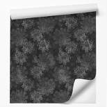 Americanflat Peel & Stick Wallpaper Roll -Dark Spring Elder Flowers by DecoWorks