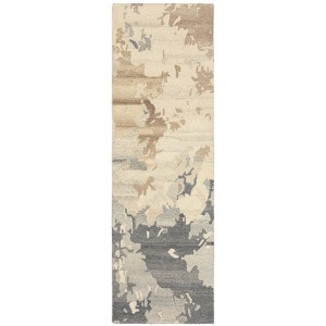 Oriental Weavers Anastasia 68009 Beige/ Charcoal Indoor Area Rug - 2'6" x 8' - 1 of 3