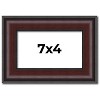 PosterPalooza | Photo Size Linear Brown Picture Frame - UV Acrylic, Foam Board Backing, Hanging Hardware - 2 of 4