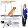 Garvee Dog Grooming Table for Large Dogs, Electric Adjustable Height Pet Grooming Table at Home, large dog grooming table, Up to 330Lb, White - 4 of 4