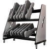 A&S Crafted Products Band Room Violin & Viola Case Shelf Rack 63 x 52 x 29 in. - 4 of 4