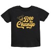The Juniper Shop SmileyWorld Bee the Change Youth Short Sleeve Tee - 3 of 4