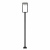 Z-Lite Luttrel 1 - Light Post Light in  Black - 3 of 4